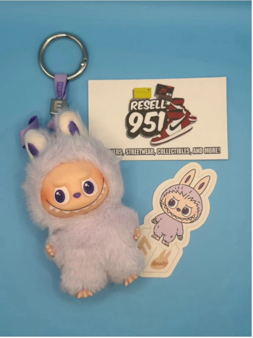 Pop Mart The Monsters Labubu Pin For Love Series Equality Vinyl Plush Pendant